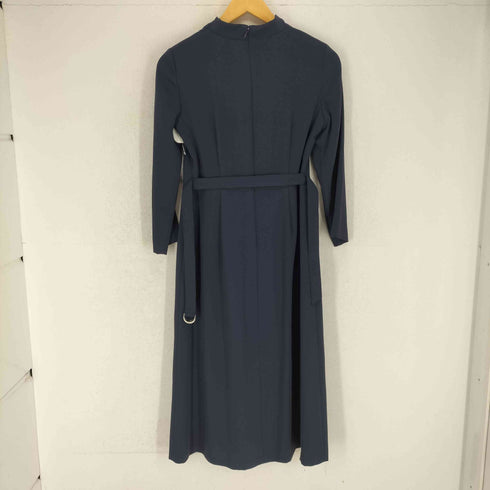 クードシャンス COUP DE CHANCE 24AW 【洗える/日本製/ドレープ】アシメドレープが女性らしいワンピース レディース JPN:36