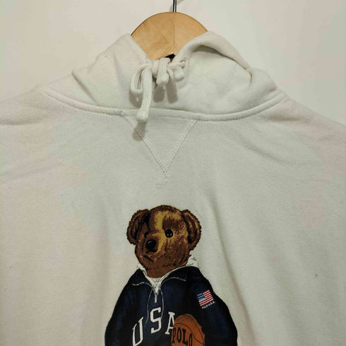 ポロラルフローレン POLO RALPH LAUREN ポロベアープリントプルオーバー メンズ S