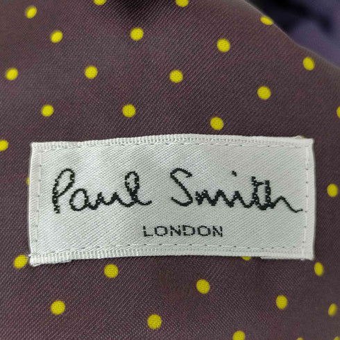 ポールスミス Paul Smith 日本製 裏地ドット ウールチェックテーラードジャケット メンズ import:M