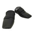エムエムシックスメゾンマルジェラ MM6 Maison Margiela Black Leather Strappy Mule レディース EUR:37