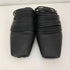 エムエムシックスメゾンマルジェラ MM6 Maison Margiela Black Leather Strappy Mule レディース EUR:37
