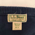 エルエルビーン L.L.Bean 80s USA製 Vネックコットンニット メンズ M