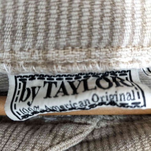 USA製 TAYLOR ドローコード付きリブトレーナー メンズ L/XL