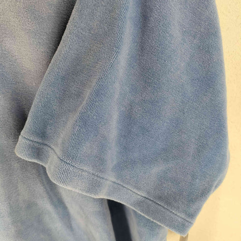 タウンクラフト TOWNCRAFT ロケットtalon ベロア ハーフジップシャツ メンズ import:XL