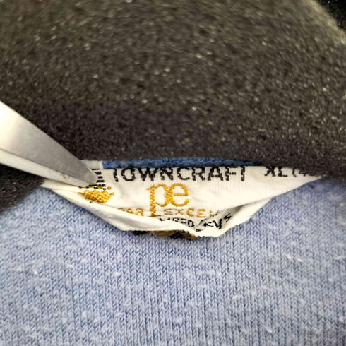 タウンクラフト TOWNCRAFT ロケットtalon ベロア ハーフジップシャツ メンズ import:XL