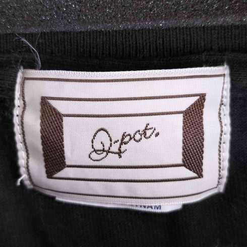 キューポット Q-pot. ふしぎなうさぎTシャツ レディース