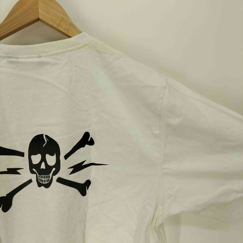 ウォールオブフェイム wall of fame THE CLASH 無線衝突 スカル プリント ロック バンド S/S クルーネック Tシャツ 2006年製 メンズ JPN:XL