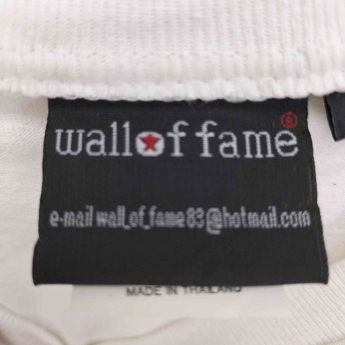 ウォールオブフェイム wall of fame THE CLASH 無線衝突 スカル プリント ロック バンド S/S クルーネック Tシャツ 2006年製 メンズ JPN:XL