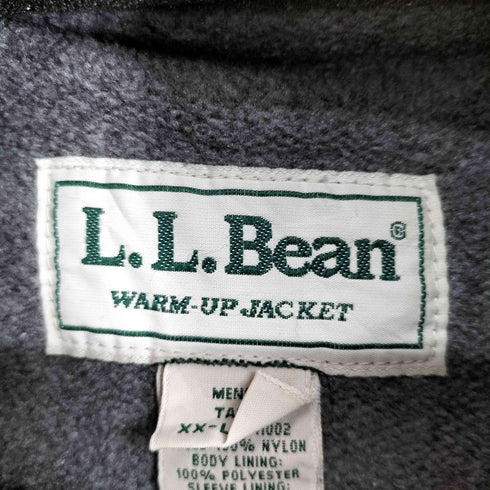 エルエルビーン L.L.Bean 80s WARM-UP JACKET 裏フリースジップアップジャケット メンズ JPN:XXL