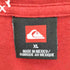 クイックシルバー Quiksilver メキシコ製 スカル フラワー ロック プリント S/S クルーネック Tシャツ メンズ import:XL