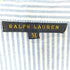 ラルフローレン RALPH LAUREN ポニー刺繍 ストライプパジャマシャツ ルームウェア レディース M