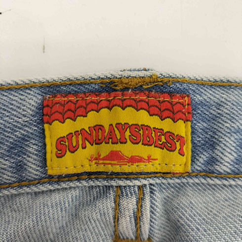 サンデイズベスト SUNDAYS BEST ジップフライバギーデニムパンツ メンズ 34