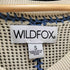 WILDFOX 刺繍 Vネック メッシュニット レディース import:S