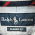 ラルフローレン RALPH LAUREN CLASSIC FIT クラシック フィット コットン ロゴ刺繍 L/S シャツ メンズ import:M