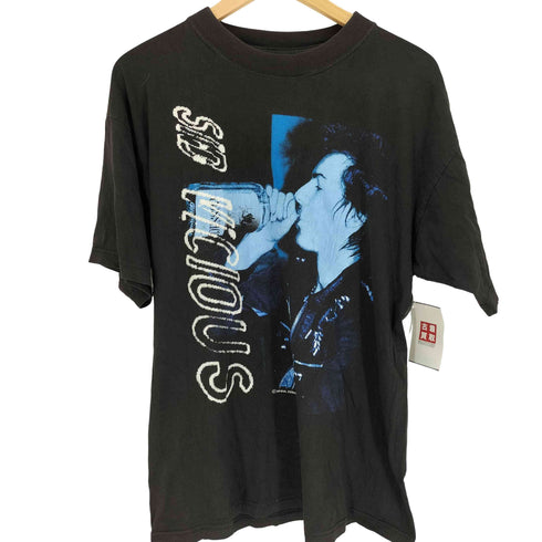 ロックバンド アーティスト プリント S/S クルーネック Tシャツ メンズ LARGE