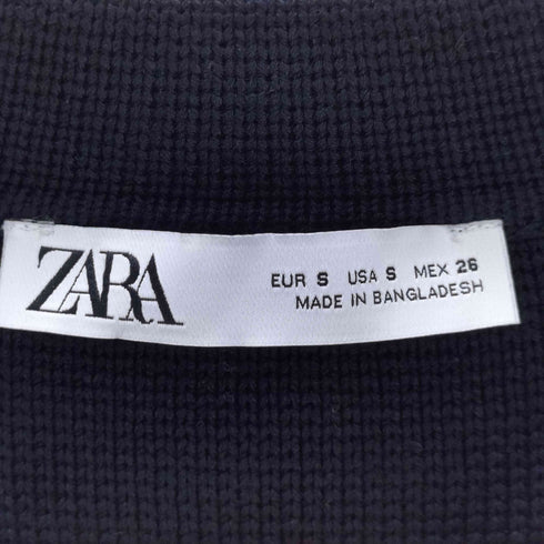 ザラ ZARA プレーンニット カーディガン レディース import:S