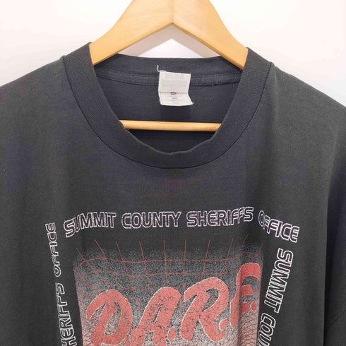 フルーツオブザルーム FRUIT OF THE LOOM 90s USA製 シングルステッチ DARE プリントS/S TEE メンズ XXXL