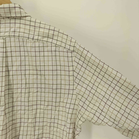 ラルフローレン RALPH LAUREN チェック柄 フラップポケット L/S B.D シャツ メンズ import:L
