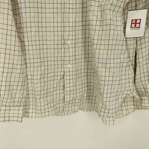 ラルフローレン RALPH LAUREN チェック柄 フラップポケット L/S B.D シャツ メンズ import:L