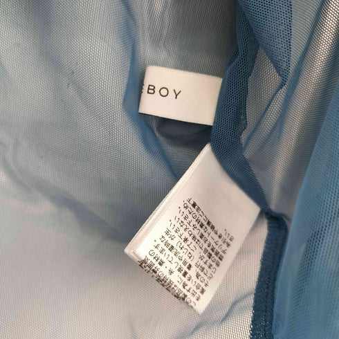 ページボーイ PAGEBOY モックネックシアーブラウス レディース FREE