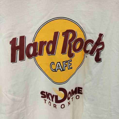 ハードロックカフェ Hard Rock Cafe 90S~00S USA製 フロントプリント S/S Tシャツ skydome toronto メンズ