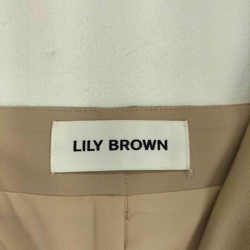 リリーブラウン Lily Brown ツイルキャミジャケット レディース ONE SIZE