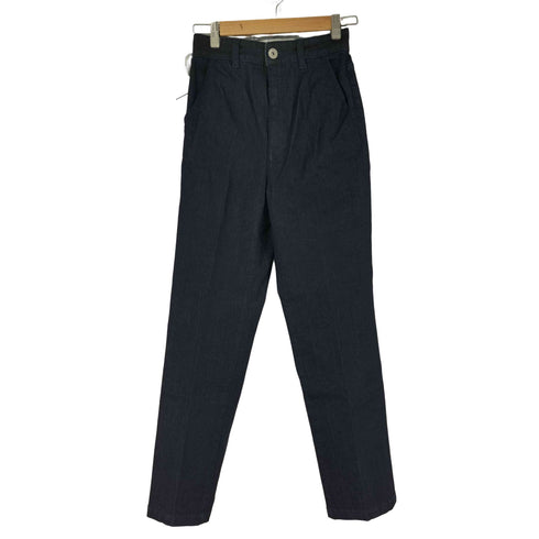 リエンダ rienda ベロアPKTテーパードDENIM PANTS レディース JPN:S