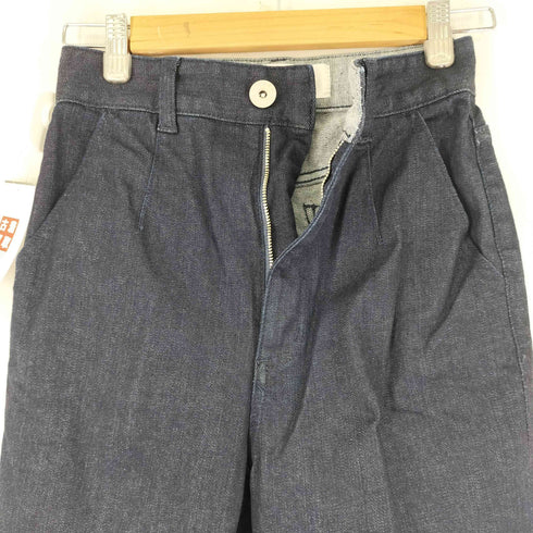 リエンダ rienda ベロアPKTテーパードDENIM PANTS レディース JPN:S