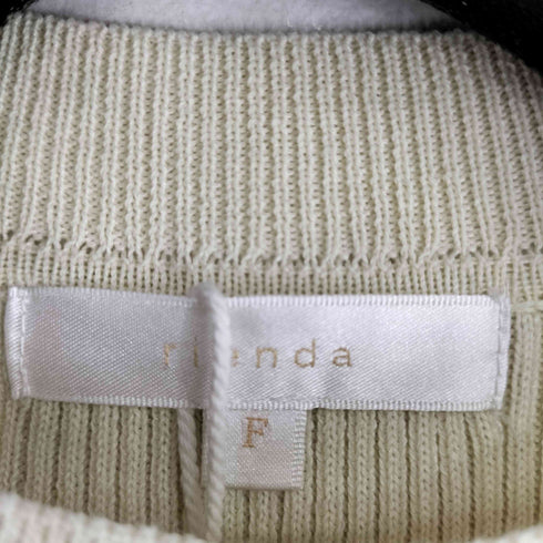 リエンダ rienda ビスチェライクストライプKnit OP レディース FREE