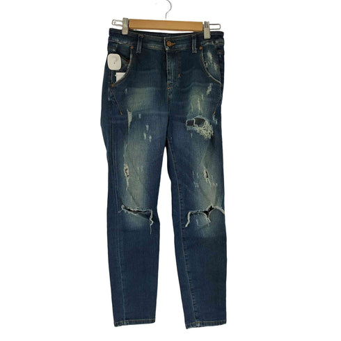 ディーゼル DIESEL FAYGA-EVO ダメージ加工デニムパン レディース 24X32