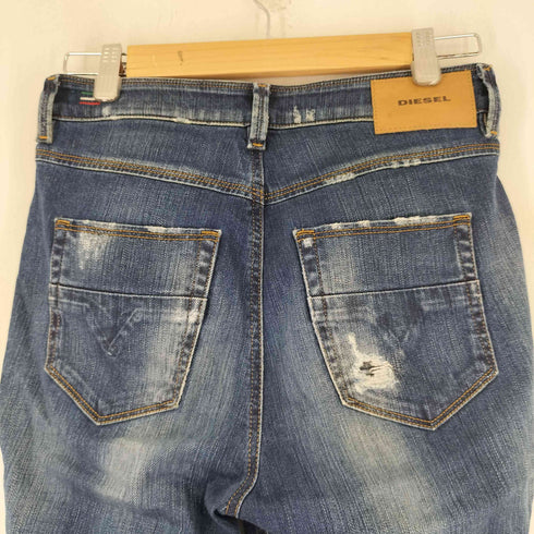 ディーゼル DIESEL FAYGA-EVO ダメージ加工デニムパン レディース 24X32