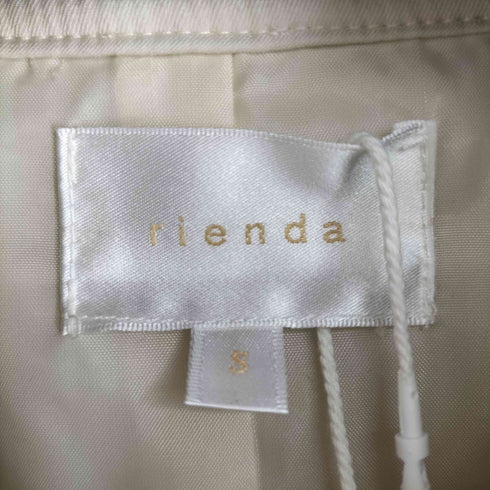 リエンダ rienda ジェラートトレンチ ミニコート レディース JPN:S
