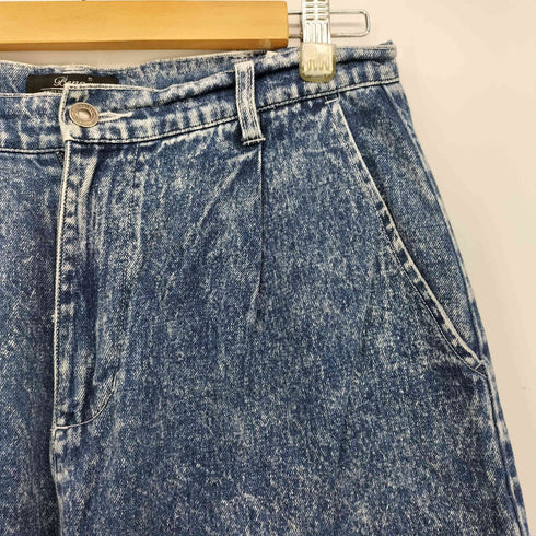 ビーノ Beno ケミカルウォッシュ タックワイドデニム メンズ M
