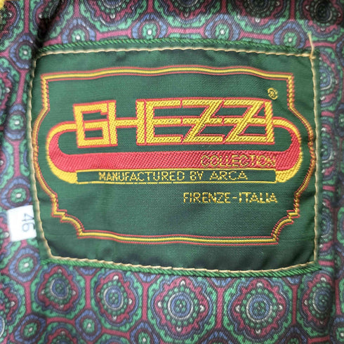 GHEZZI イタリア製 レザーボンバージャケット メンズ 46