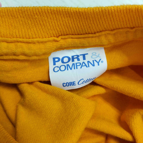 ポートアンドカンパニー PORT and COMPANY フロントプリント Tシャツ メンズ import:XL