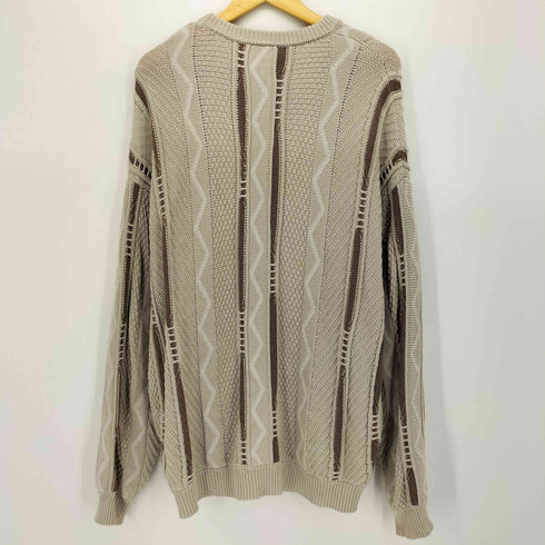 キャスパージョン CASPER JOHN Vintage Jacquard Knit ビンテージジャガードニット 3Dニット メンズ