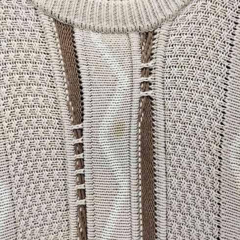 キャスパージョン CASPER JOHN Vintage Jacquard Knit ビンテージジャガードニット 3Dニット メンズ