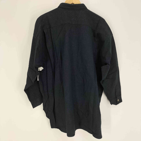 ジュンココシノ JUNKO KOSHINO コットン 変形ポケット 幾何学柄 L/S シャツ レディース