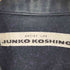ジュンココシノ JUNKO KOSHINO コットン 変形ポケット 幾何学柄 L/S シャツ レディース