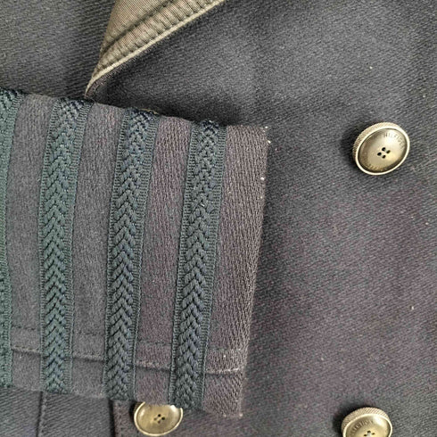 トミーヒルフィガー TOMMY HILFIGER イタリア製 素材切替 ウールピーコート メンズ EUR:48