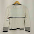 クレージュ courreges レーヨンナイロン ドット リボン クルーネックニット レディース JPN:38