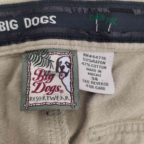 ビッグドックス BIG DOGS ハーフカーゴパンツ メンズ 34