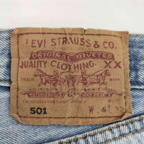 リーバイス Levis 00s トルコ製 501ボタンフライデニムパンツ メンズ W36L32