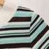クレージュ courreges 襟リブ ボーダー クルーネックTシャツ レディース 9R