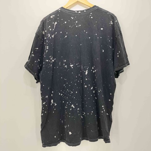ハワイ製 ラッパープリントブリーチ加工S/S TEE メンズ 2XL