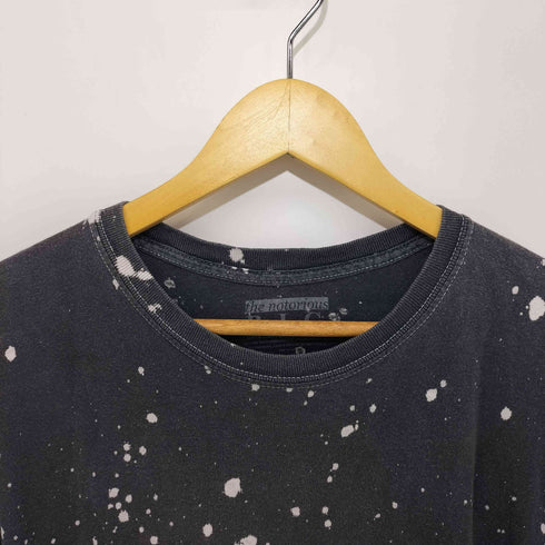 ハワイ製 ラッパープリントブリーチ加工S/S TEE メンズ 2XL