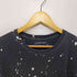 ハワイ製 ラッパープリントブリーチ加工S/S TEE メンズ 2XL