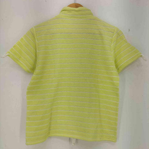クレージュ courreges ドローコード 裾ロゴ 半袖ジャージ レディース