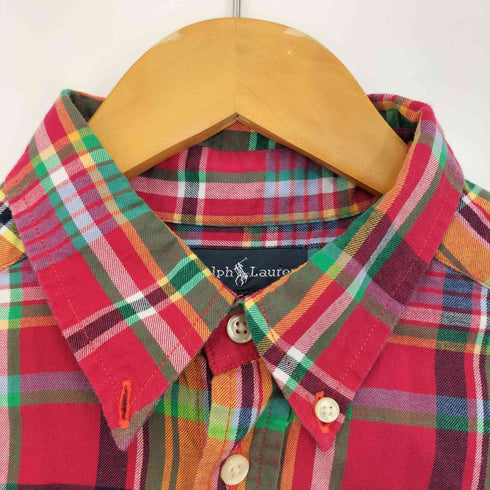 ラルフローレン RALPH LAUREN ポニー刺繍 ボタンダウンシャツ レディース import:M