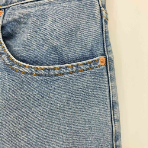 バレンシアガ BALENCIAGA ウエスト変形デザイン テーパードデニムパンツ レディース 24